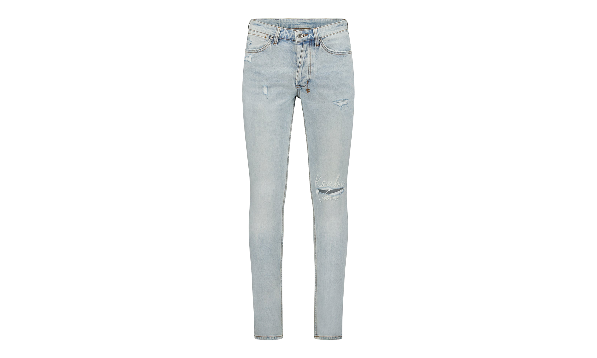 Van Winkle Arch Denim Pants "Frost Blue" MPF25DJ001